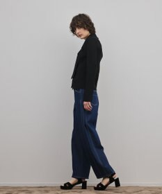 GRACE CONTINENTAL サイド切替バレルパンツ