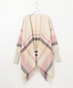 ANY SIS チェック ポンチョ