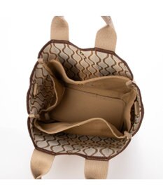 UNBILLION カシュカシュ cachecache / 柄アソートジャガード2wayトートバッグ