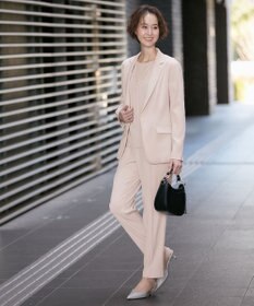 自由区 【XSサイズ～/洗える】ダブルフェイススーティング テーラードジャケット