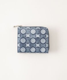 MIYABIYA La quoh with kirakaracho 南蛮七宝アルチザンレザー ミニL字ファスナー財布