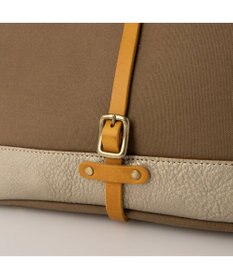 UNBILLION ペルケ perche / 姫路レザー×パラフィンキャンバス2wayトートS