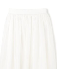 uncrave シアー オーガンジー フレア スカート