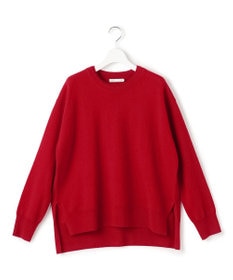 ICB 【新色追加】ソフトカシミヤミックス クルーネックニット