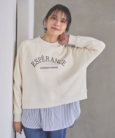 ANY 【洗濯機可】裏毛ロゴスウェット