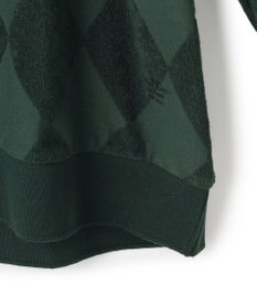 J.PRESS MEN アーガイルワントーンリンクス ロングスリーブ Tシャツ