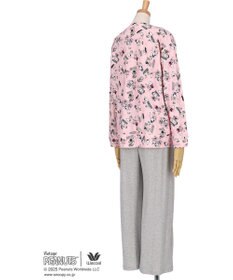 WACOAL ワコール_リラックス＆スリープ パジャマ 長袖 長ズボン 綿100%(本体) PEANUTS スヌーピー レディース FDX554 /ワコール