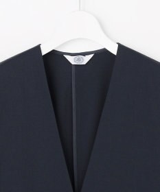 J.PRESS LADIES 【セットアップ対応】ファンマートロストレッチ ノーカラー ジャケット