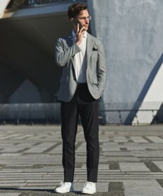 GOTAIRIKU ３年連続売上NO1【吸水速乾/洗える/ストレッチ】ノルマンディーリネン カーディガンジャケット(25/26年モデル)