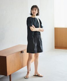 #Newans 【洗える/セットアップ可能】ハシゴレースハーフパンツ