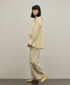 GRACE CONTINENTAL バックフレアシャツ