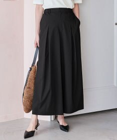 自由区 【XSサイズ～/洗える】ストレッチタイプライター ワイドパンツ