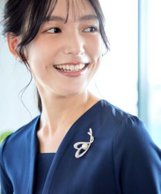 Tiaclasse ハートモチーフブローチ