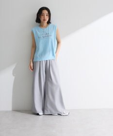 Green Parks ノースリーブフェミニンロゴプルオーバー