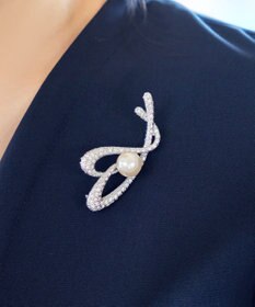 Tiaclasse ハートモチーフブローチ