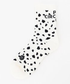 PW CIRCULUS 【WOMEN】【土踏まずをサポート】ロゴ ミドルソックス