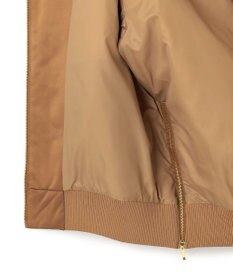 ICB 【洗える】 マットサテン MA-1ブルゾン