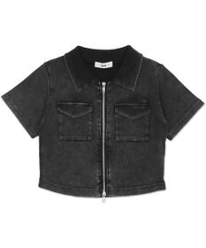 WEGO ポケットデザインWZIPトップス