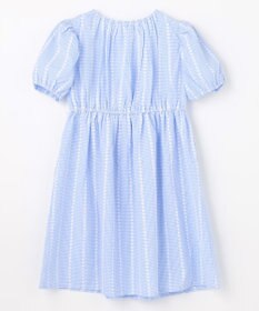 ANY KIDS 【洗濯機可能】サッカー ストライプワンピース