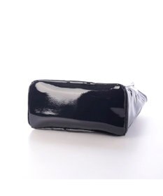 UNBILLION カシュカシュ cachecache / ソフトエナメルスクエア手提げトートS