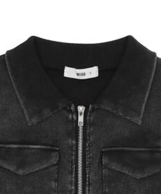 WEGO ポケットデザインWZIPトップス