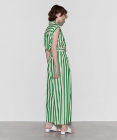 NAVE 【Nave 　洗える】ワイドストライプ　パンツ