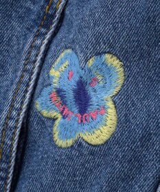 Paul Smith PS Happy フラワーエンブロイダリー デニムジャケット