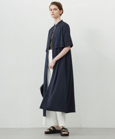 ICB L 【ASUMI・MANAMIコラボ 丈が選べる】ハシゴレースシャツワンピース