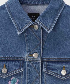 Paul Smith PS Happy フラワーエンブロイダリー デニムジャケット