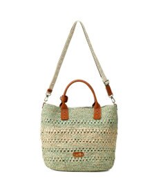 IBIZA ラフィア　2WAYバッグ