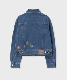 Paul Smith PS Happy フラワーエンブロイダリー デニムジャケット