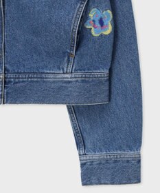Paul Smith PS Happy フラワーエンブロイダリー デニムジャケット