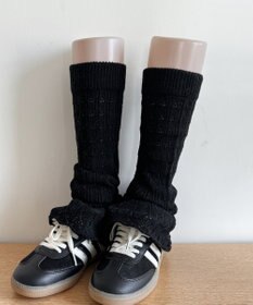 WEGO 透かし編みフリルレッグカバー