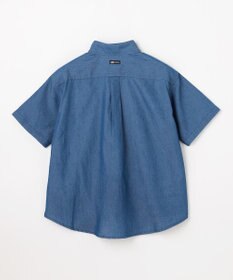 J.PRESS KIDS 【140-170cm】バックブル ダンガリー 半袖シャツ
