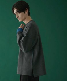 WEGO アウトリンキングニットプルオーバー