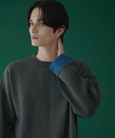 WEGO アウトリンキングニットプルオーバー