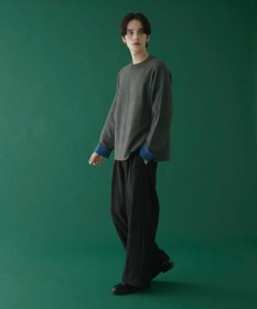 WEGO アウトリンキングニットプルオーバー