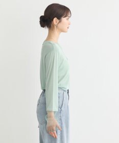 earth music&ecology シアースリーブプルオーバー