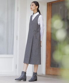 J.PRESS LADIES 【洗える】PINオックス ボタンダウン シャツ