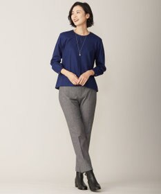 J.PRESS LADIES S ウールスムース ペプラム カットソー