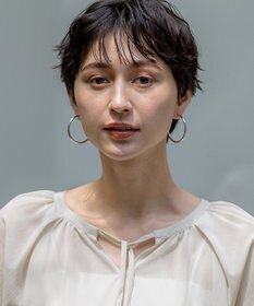 23区 【WEB限定】フープ ピアス シルバー系