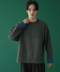 WEGO アウトリンキングニットプルオーバー