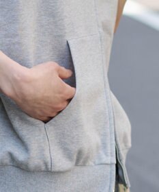 WEGO ノースリZIPパーカー