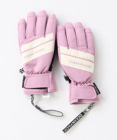 OP／FILA 【ocean pacific】撥水/中綿入りスノーグローブ スマホタッチ可能