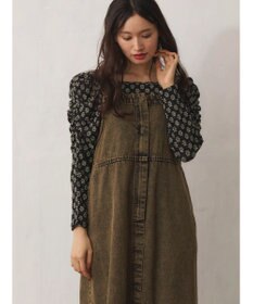 Green Parks ・ＳＵＧＡＲ　ＳＰＯＯＮ　カラーデニムジャンスカ