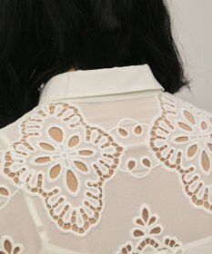 GRACE CONTINENTAL カットレースワンピース