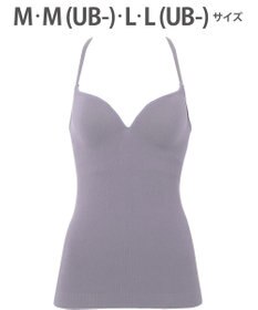 WACOAL カップ付きインナー 【GOCOCi ゴコチ】 ぴったりフィット ズレにくい 洗濯機洗い可能(ネット使用) ブラキャミソール ブラトップ レディース ノンワイヤー UGG122 /ワコール