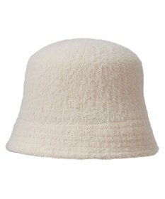 MOONBAT 【洗える】estaa アンゴラ風バケットハット