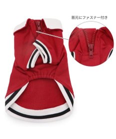 PET PARADISE Lee ジップUP トレーナー 《レッド》 小型犬