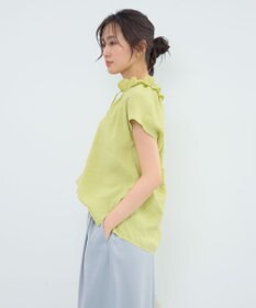 Green Parks 衿フリルブラウス
